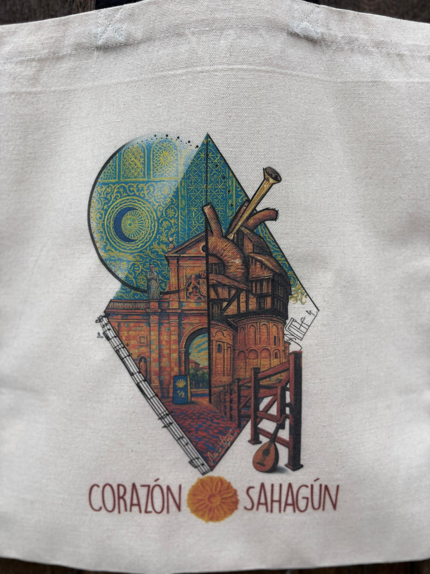 Tote Bag Corazón de Sahagún