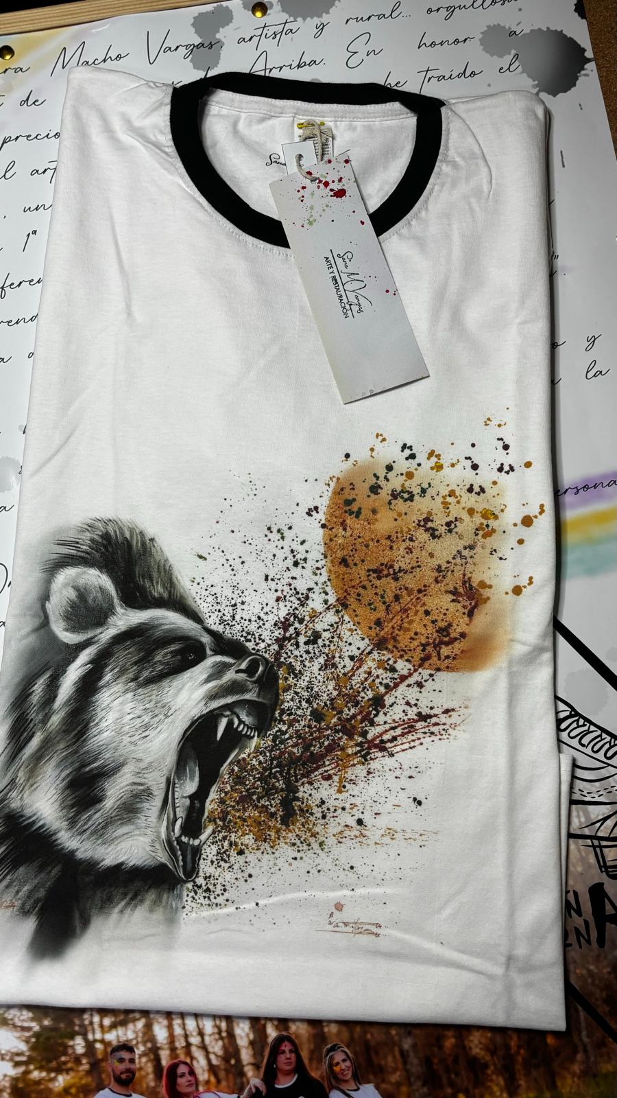 Camiseta manga corta Oso