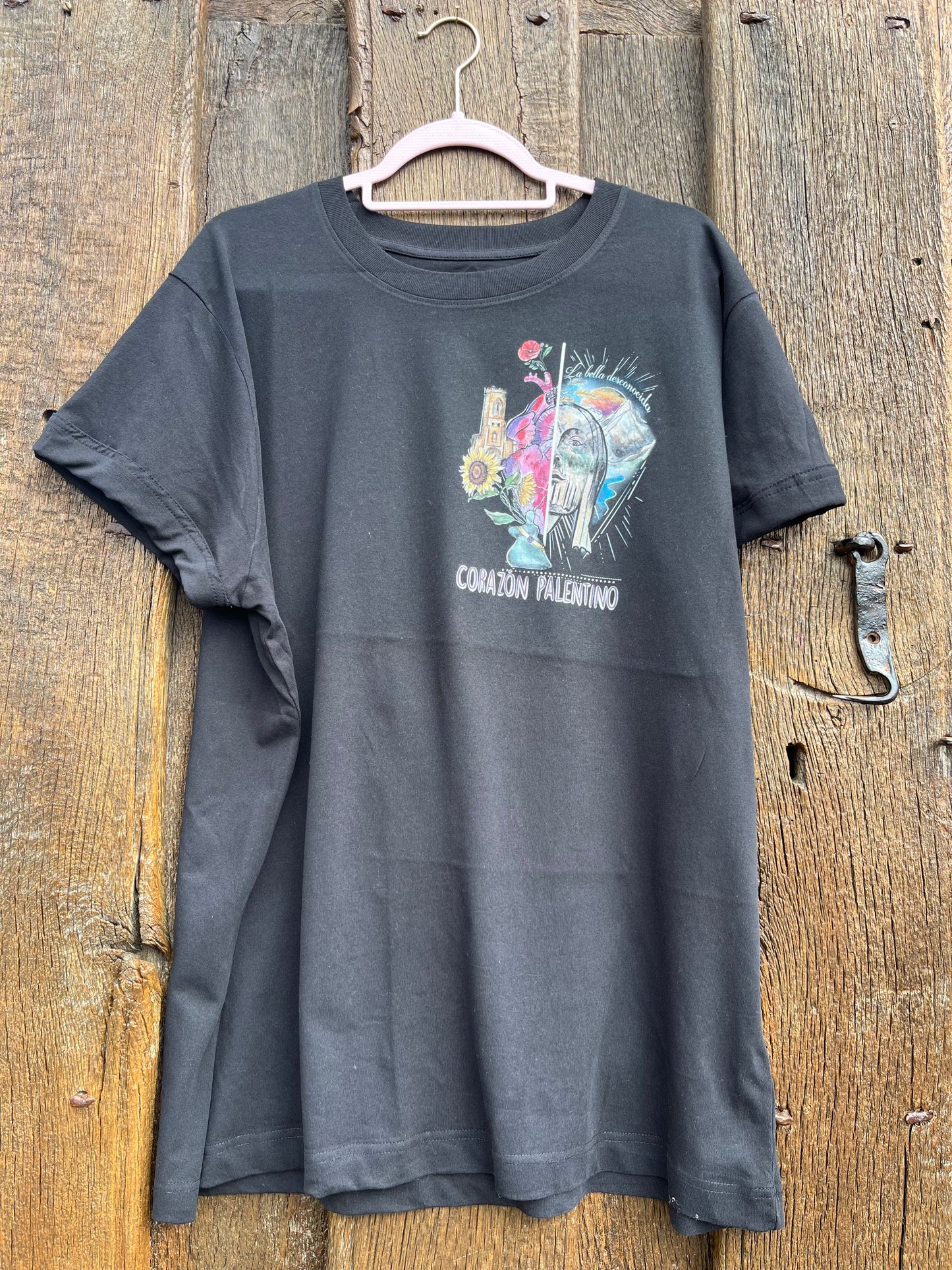 Camiseta con corazón palentino