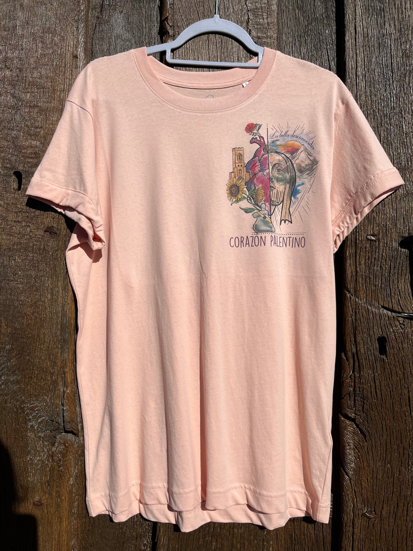 Camiseta con corazón palentino