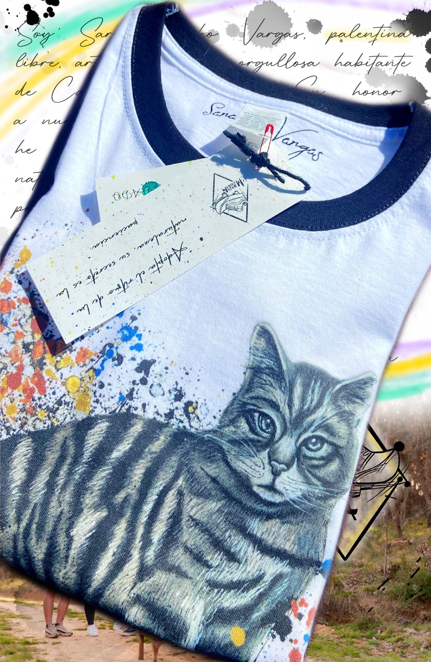 Camiseta manga corta Gato Montés