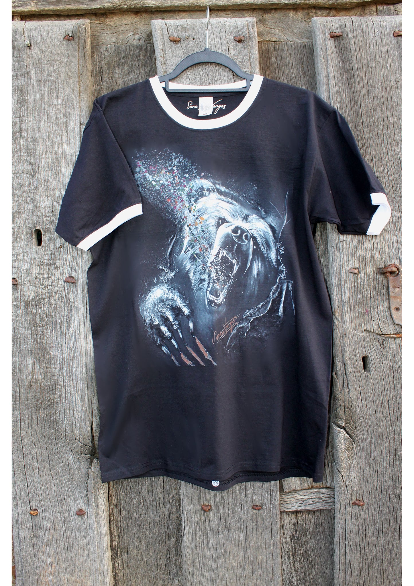 Camiseta manga corta Oso Salvaje