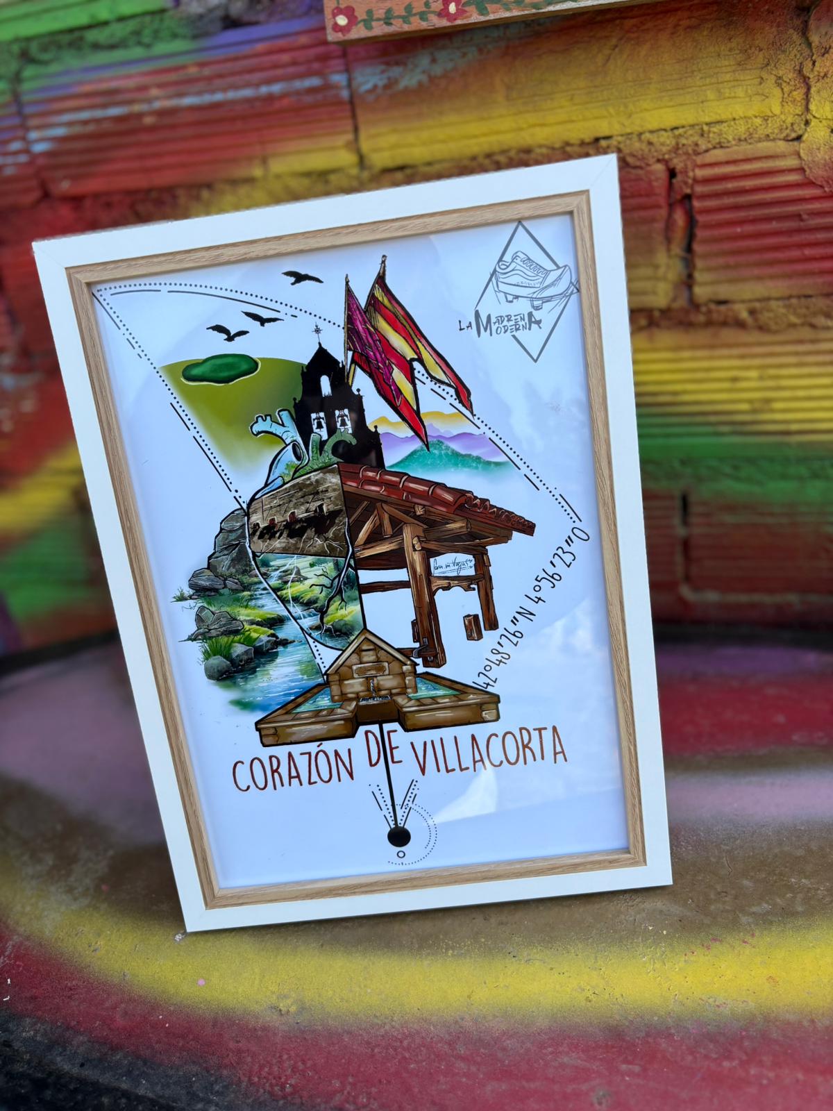 Cuadros "corazón de mi pueblo"