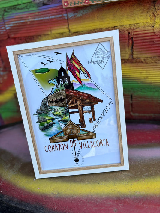 Cuadros "corazón de mi pueblo"