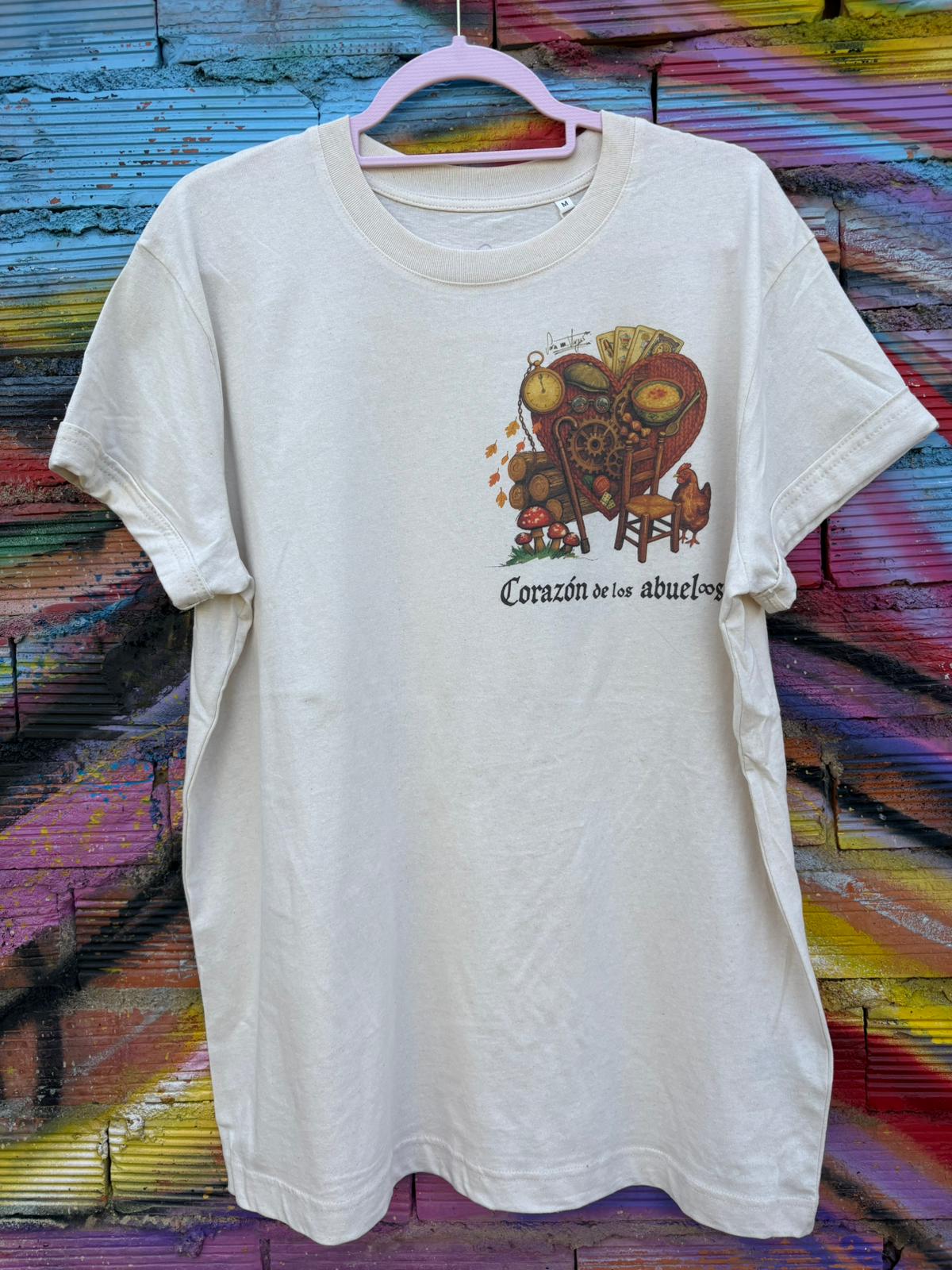 Camiseta Corazón de los Abuel∞s
