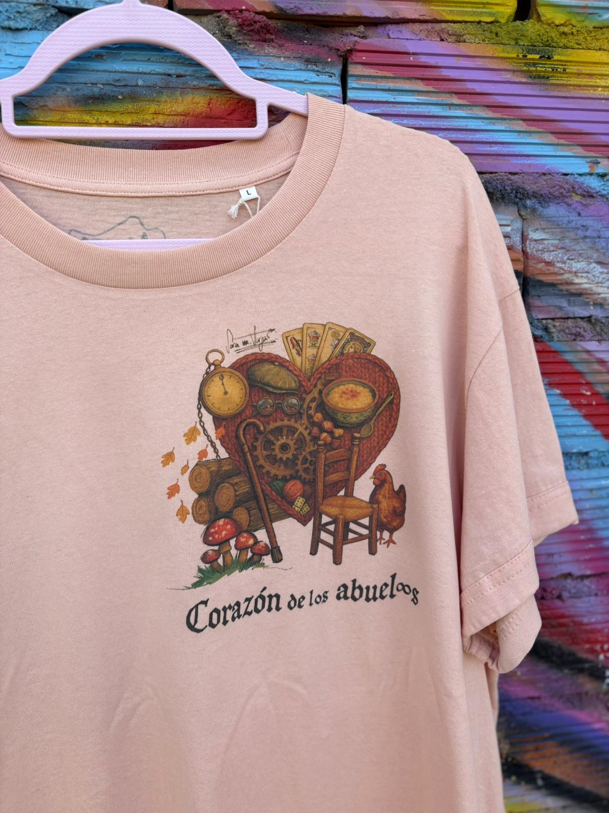 Camiseta Corazón de los Abuel∞s
