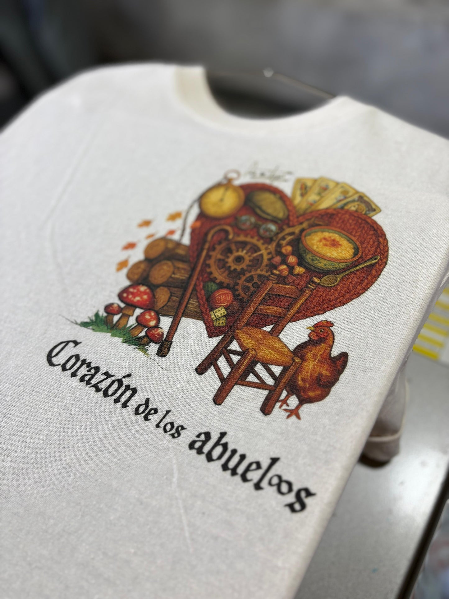 Camiseta Corazón de los Abuel∞s