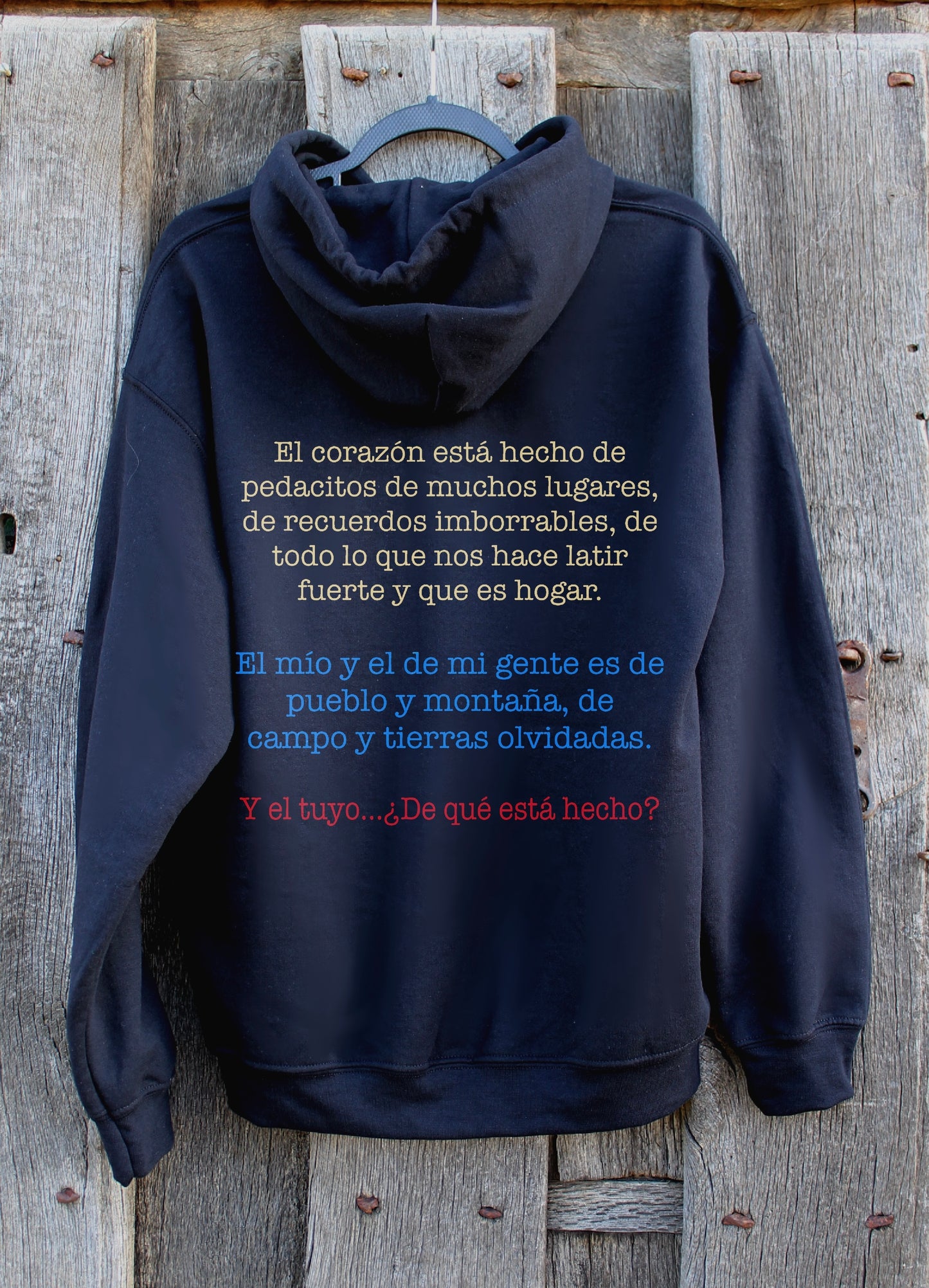 Sudadera negra con ilustración Unisex