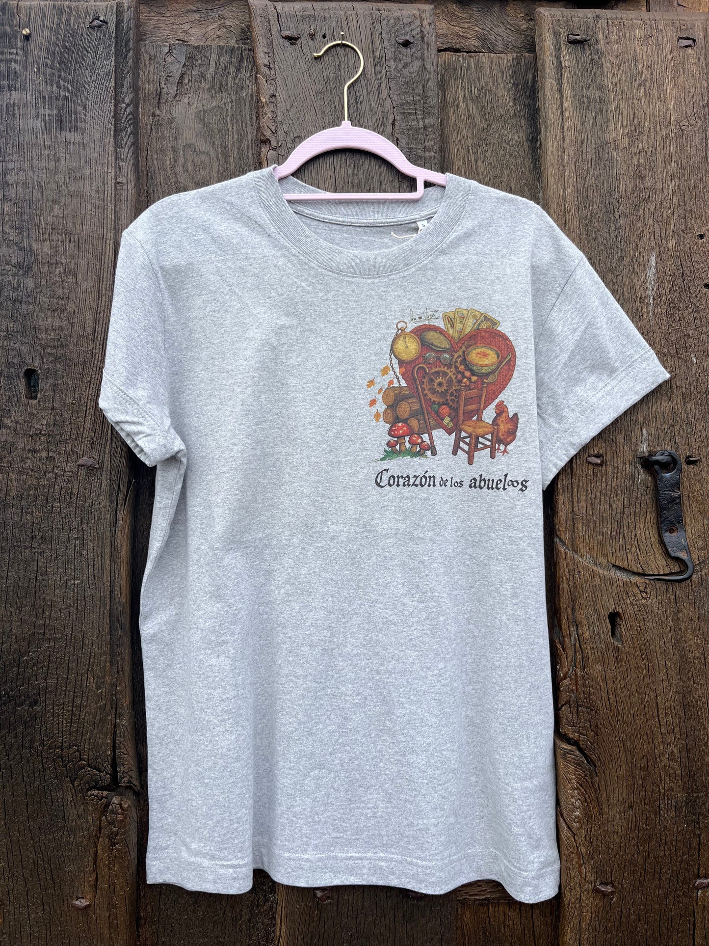 Camiseta Corazón de los Abuel∞s