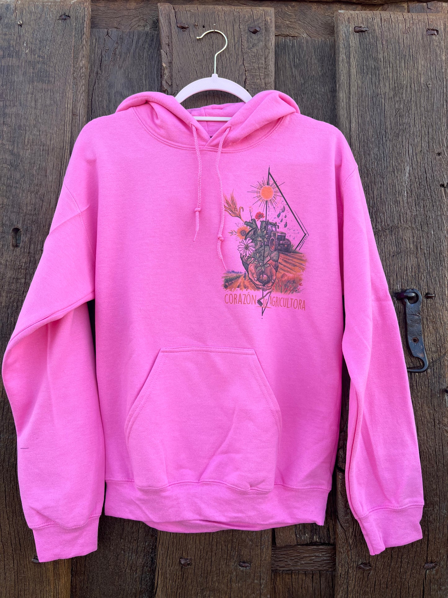 Sudadera Rosa con Ilustración