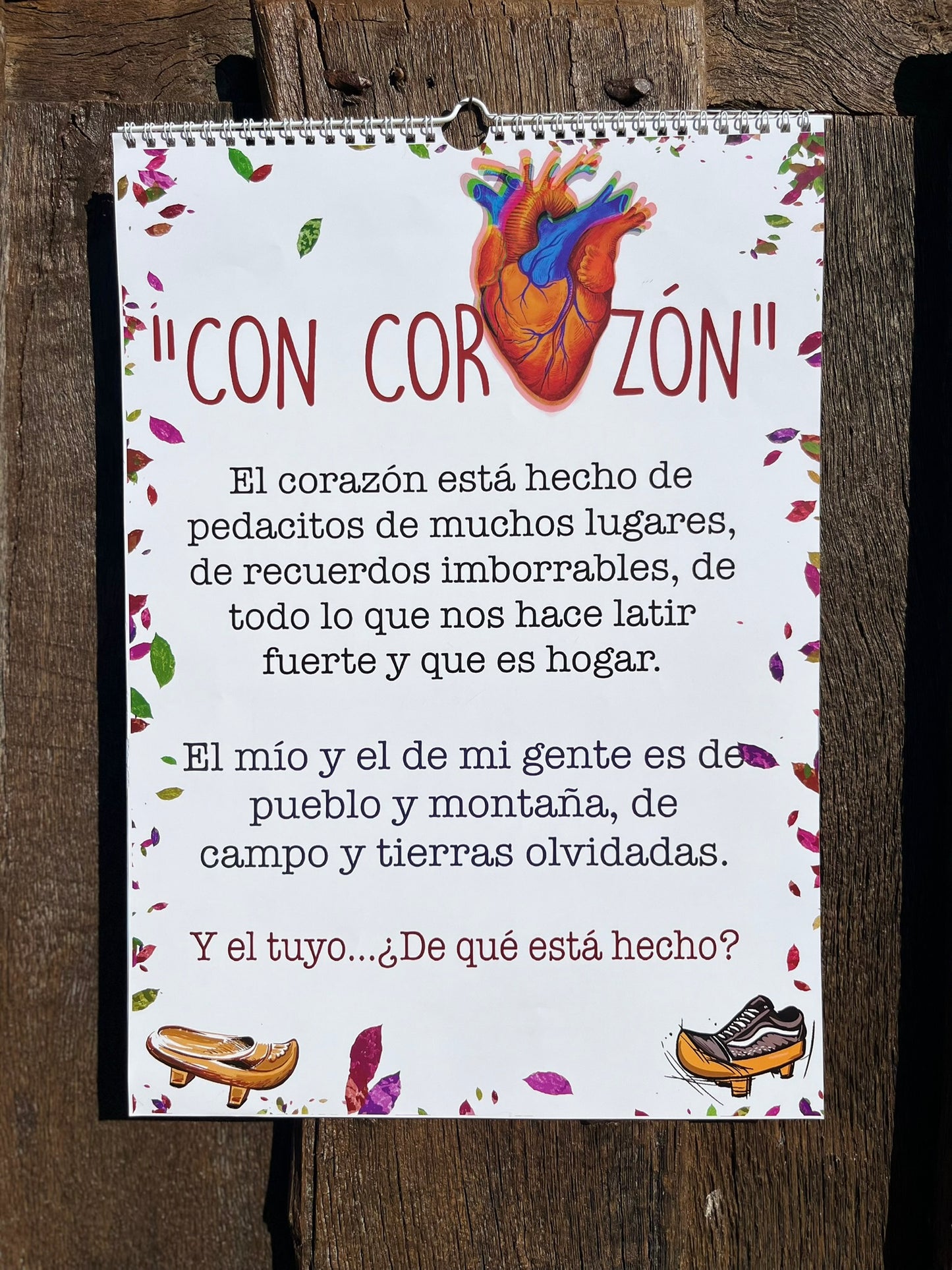 CALENDARIO CON CORAZÓN