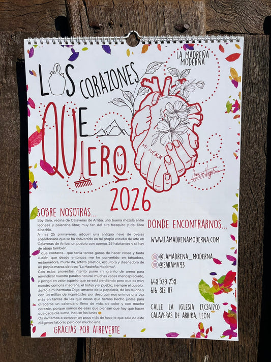 CALENDARIO CON CORAZÓN