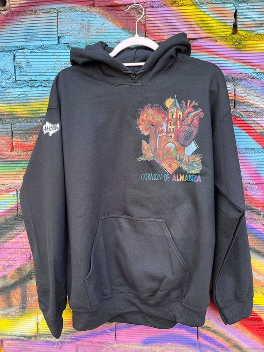 Sudadera con capucha Corazón de Almanza