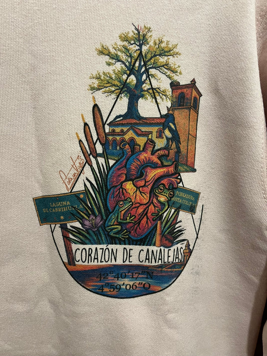 Sudadera con capucha Corazón de Canalejas