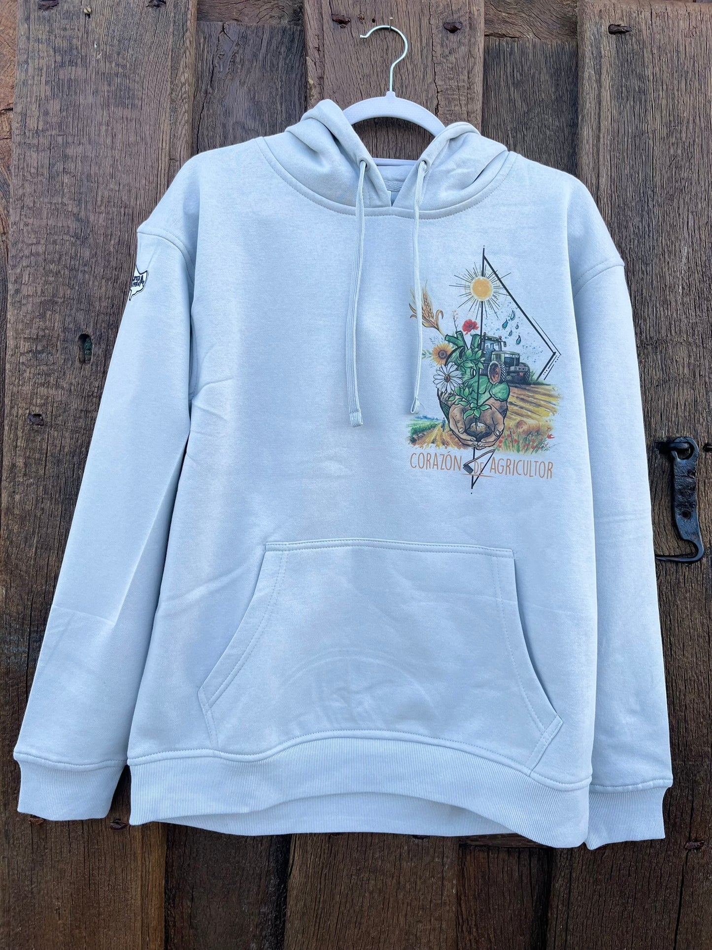 Sudadera Gris Corazón de Taranilla