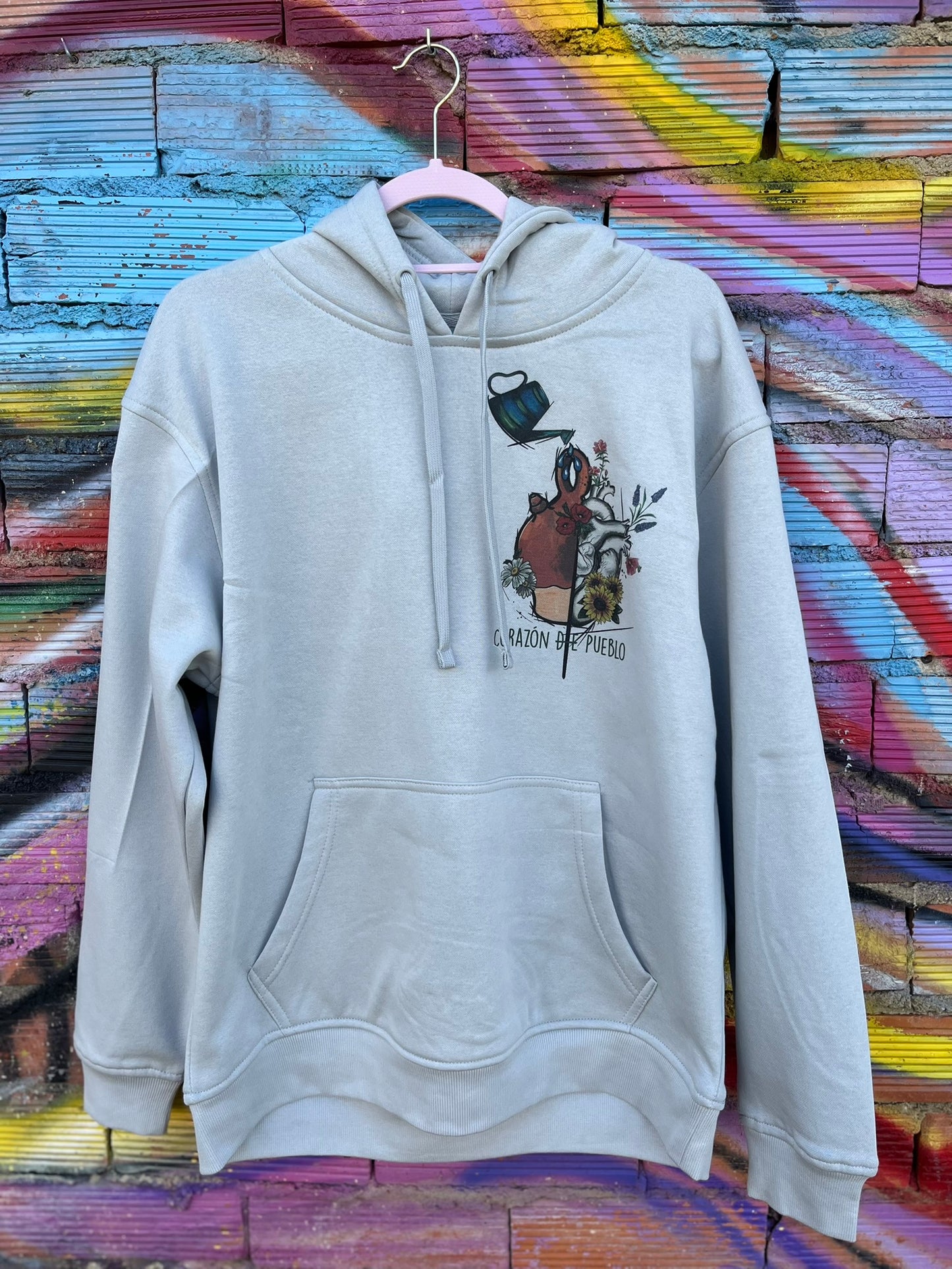 Sudadera Gris Corazón de Taranilla