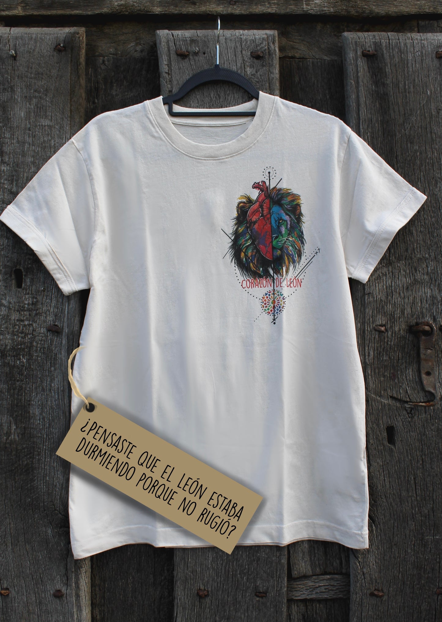 Camiseta Corazón de León