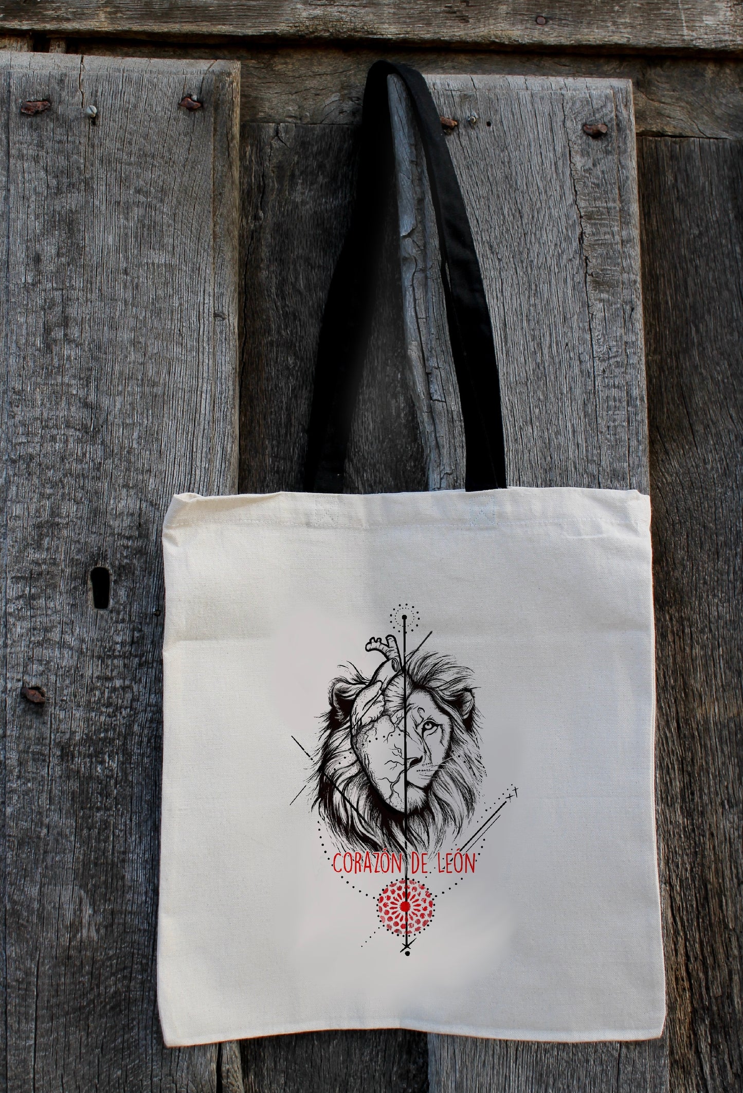 Tote Bag Con Corazón