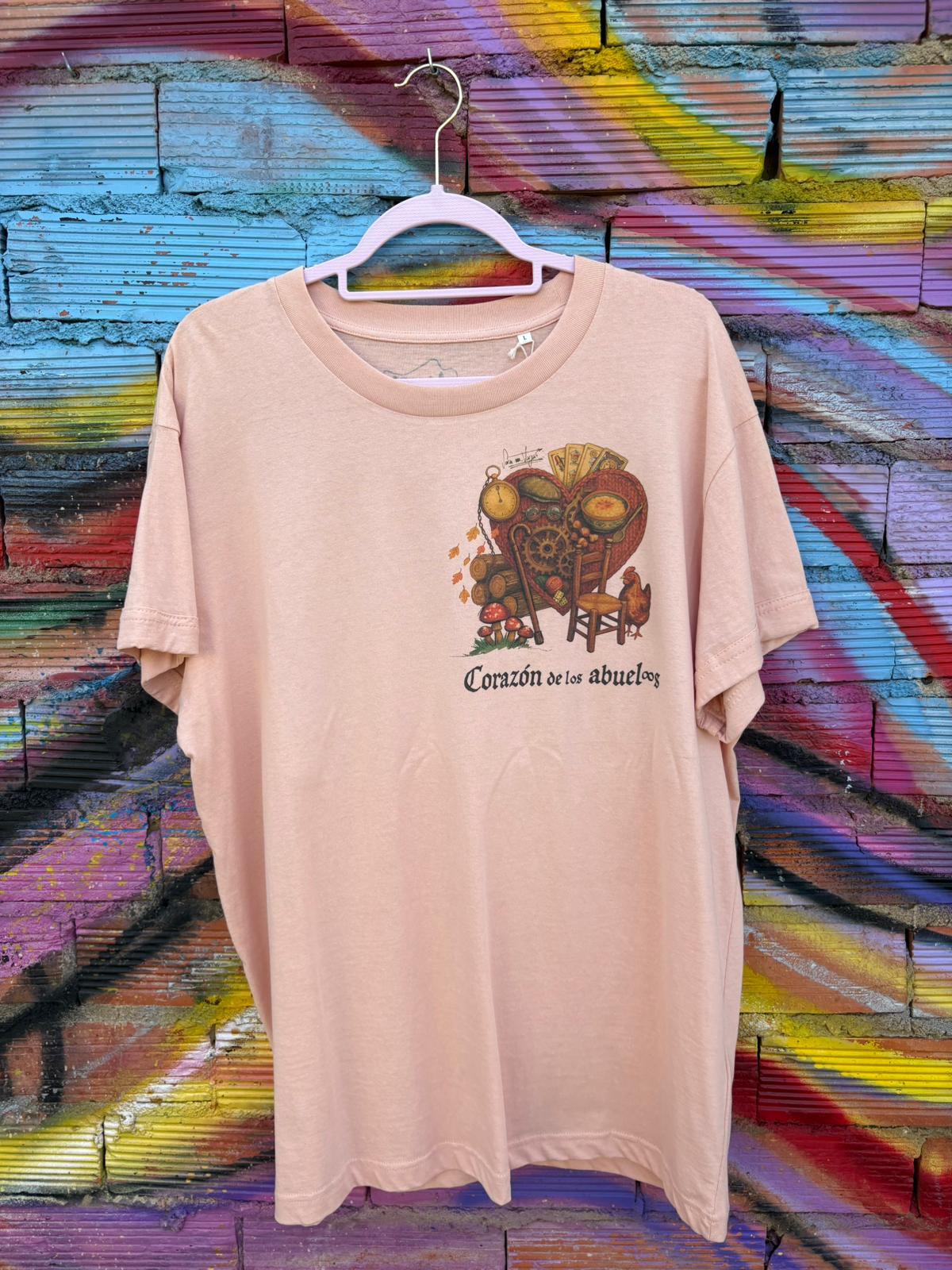 Camiseta Corazón de los Abuel∞s