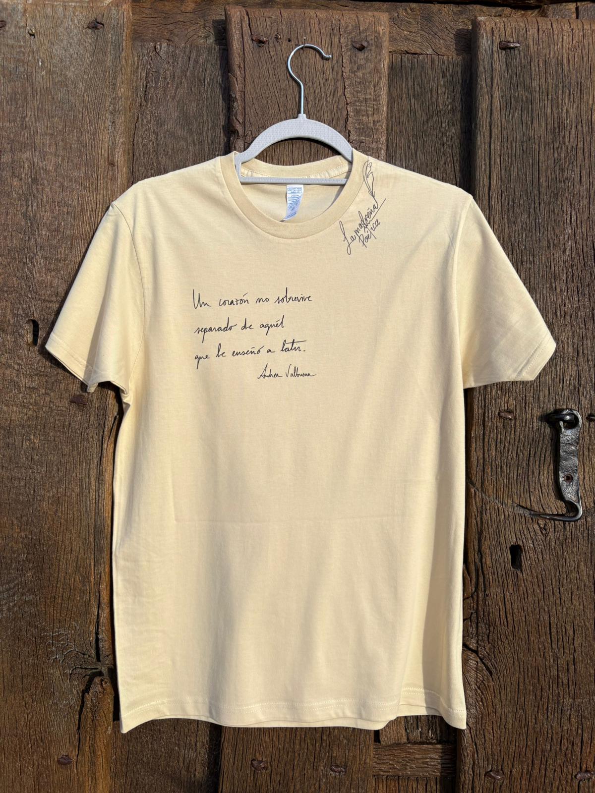Camiseta Vainilla Árbol de la Vida